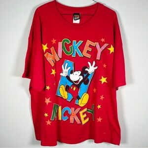 Mickey Unlimited Women’s Size 2X Vintage Mickey Mouse T-Shirt Short Sleeve